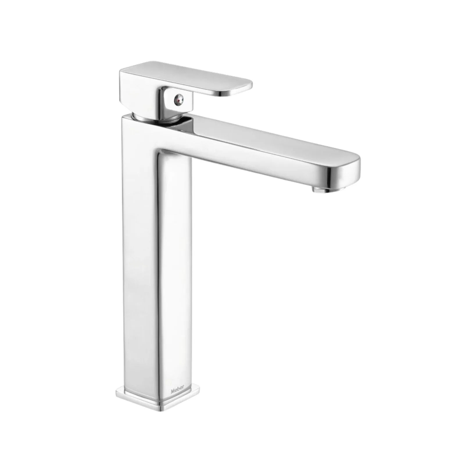 Monocomando Meber Axiom Slim 2879 para banheiro bica alta C52 Cromado