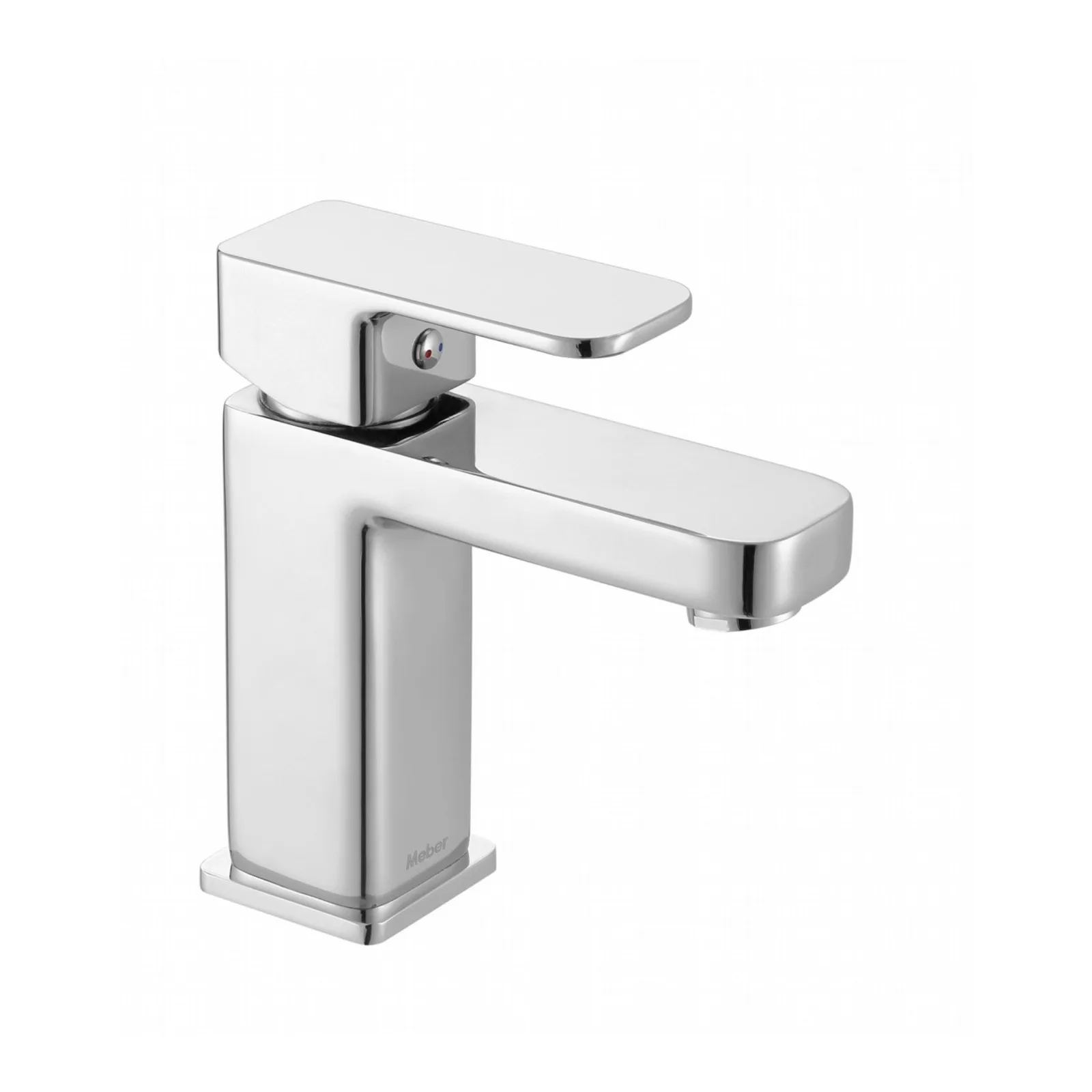 Monocomando Meber Axiom Slim Cromado 2875 banheiro bica baixa C52