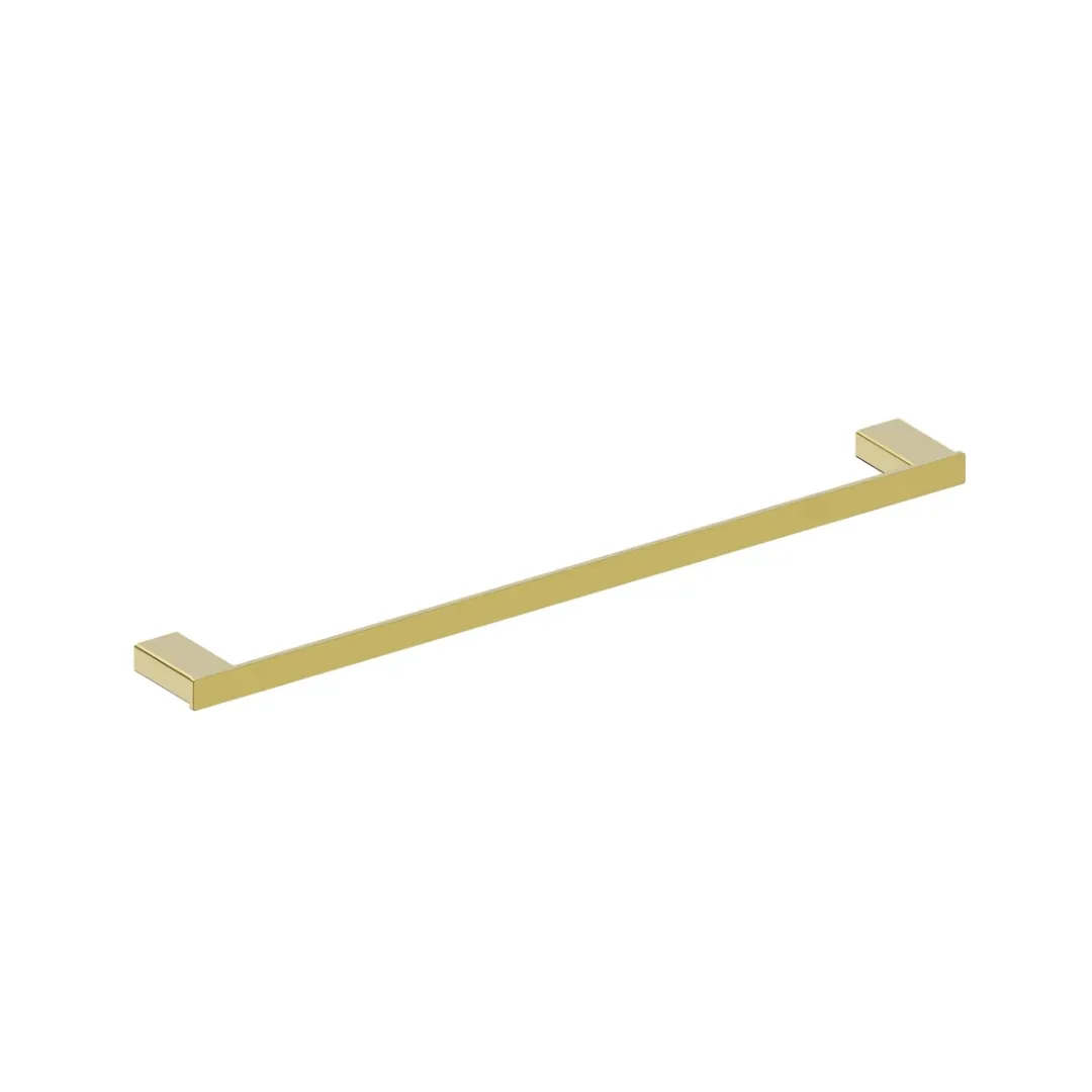 Porta Toalha Barra Ouro Escovado 60cm Lexxa Bagno