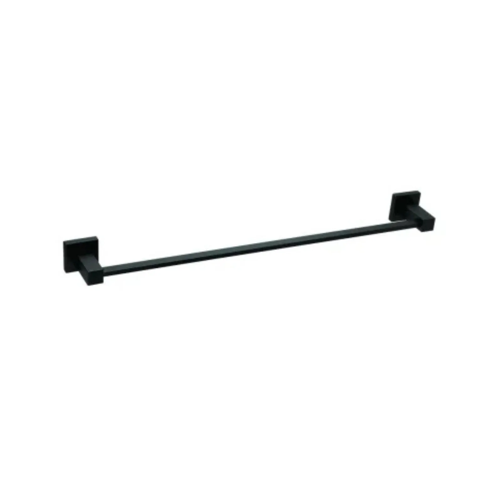Porta Toalha Preto Matte Meber Athenas Barra 2030 C34