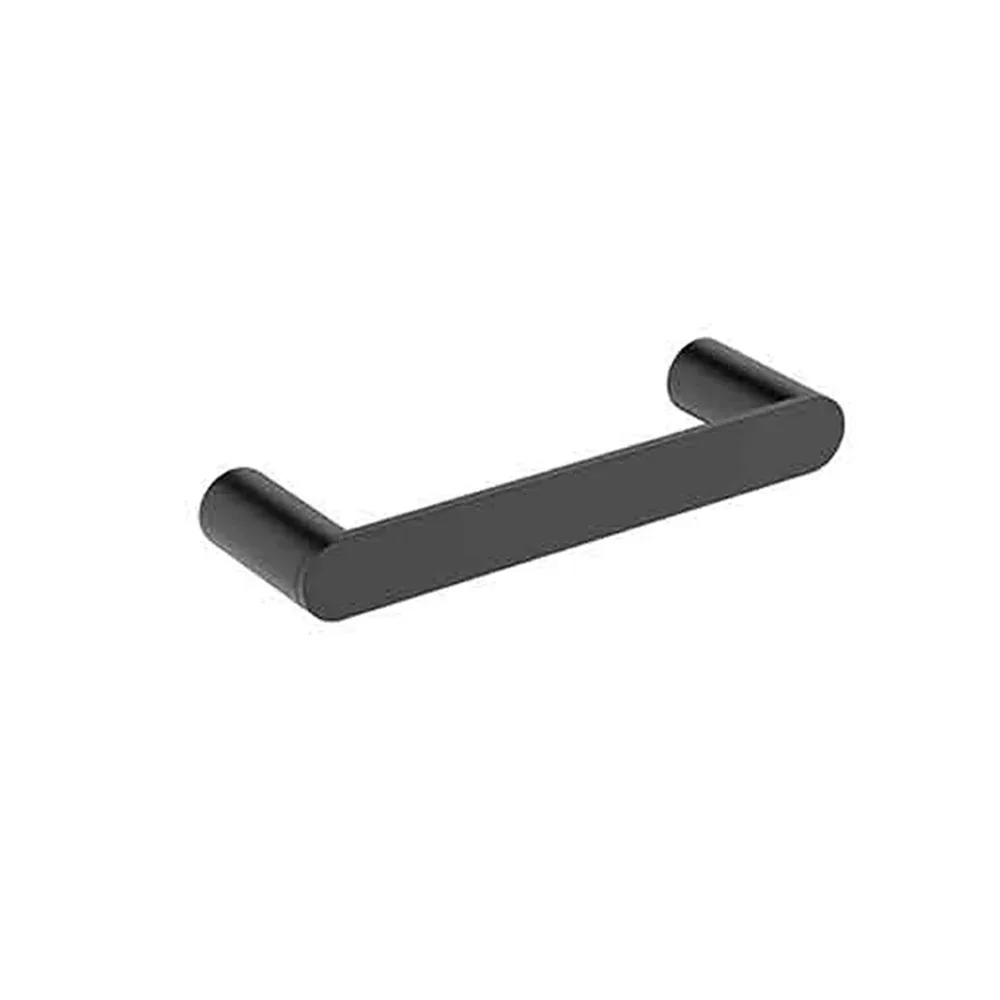 Porta Toalha Black Matte 30cm Lexxa Bagno