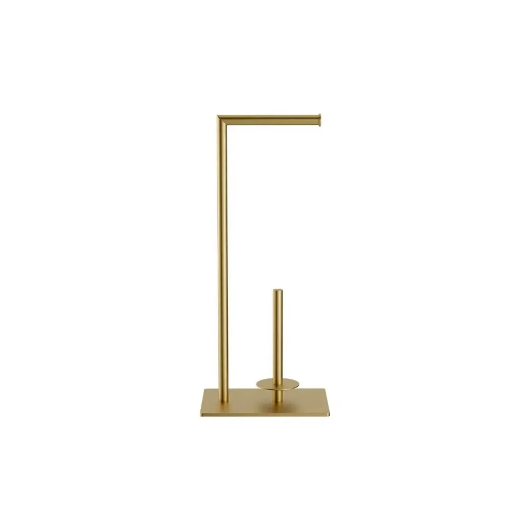 Papeleira Inox de Piso Doka Brushed Gold