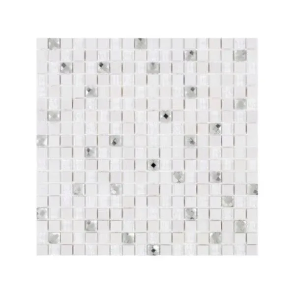Pastilha Glassmosaic 30x30 Gs110 Branco