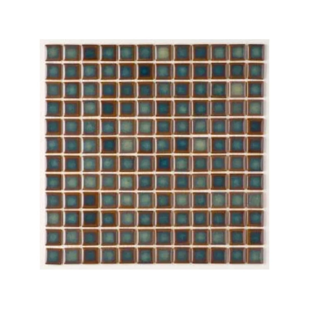 Pastilha De Porcelana Verde 2,5x2,5 Atlas Esmaltada Sg8407 Jade