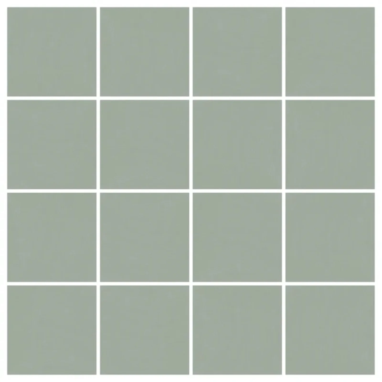 Pastilha Verde Matte 7,5x7,5 Portobello Surfaces Mint FT "A" (foto 3)