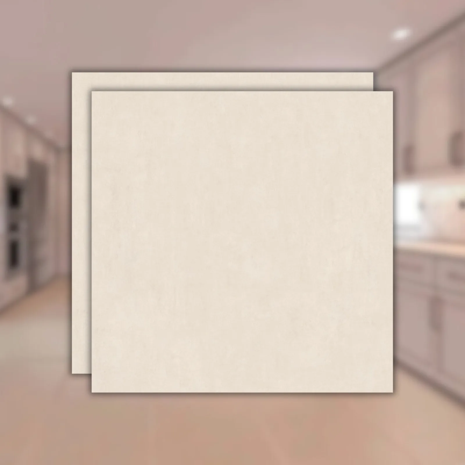 Porcelanato Damme Cimento 83x83 RET "A" Almond Acetinado