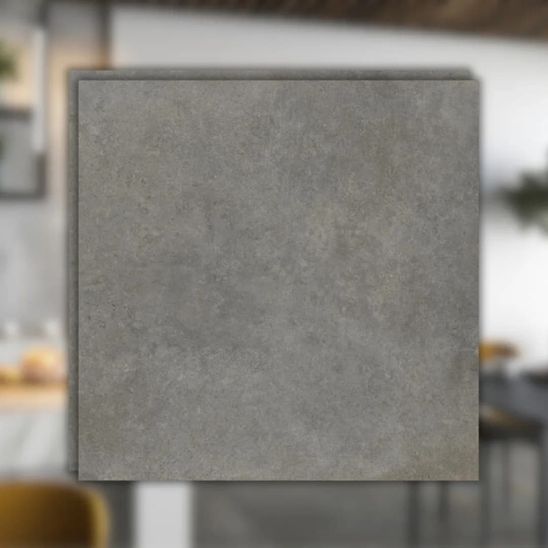 Porcelanato Chumbo Acetinado 83x83 Damme Stone RET "A"