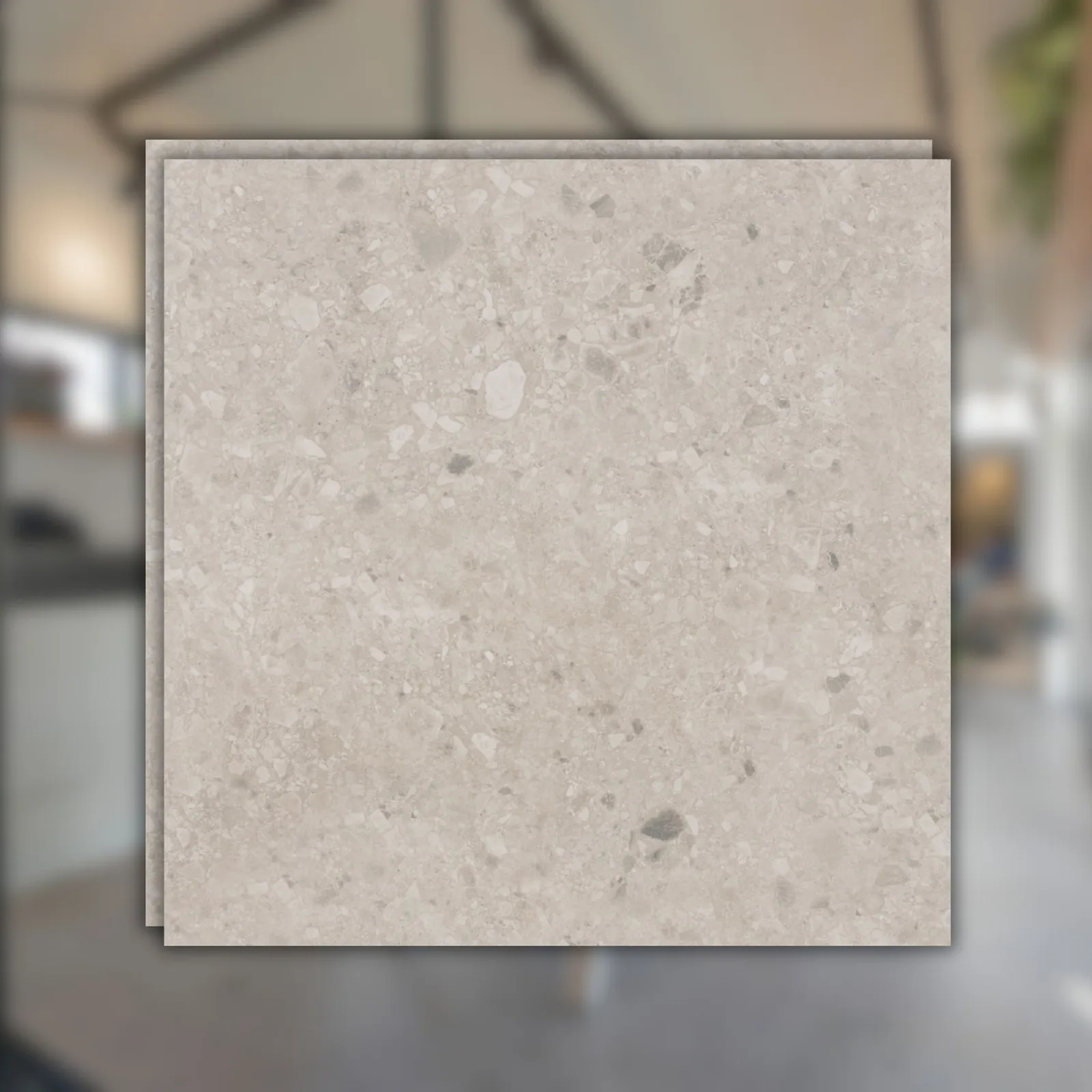 Porcelanato Decortiles Agata 90x90 Cinza Natural RET "A"
