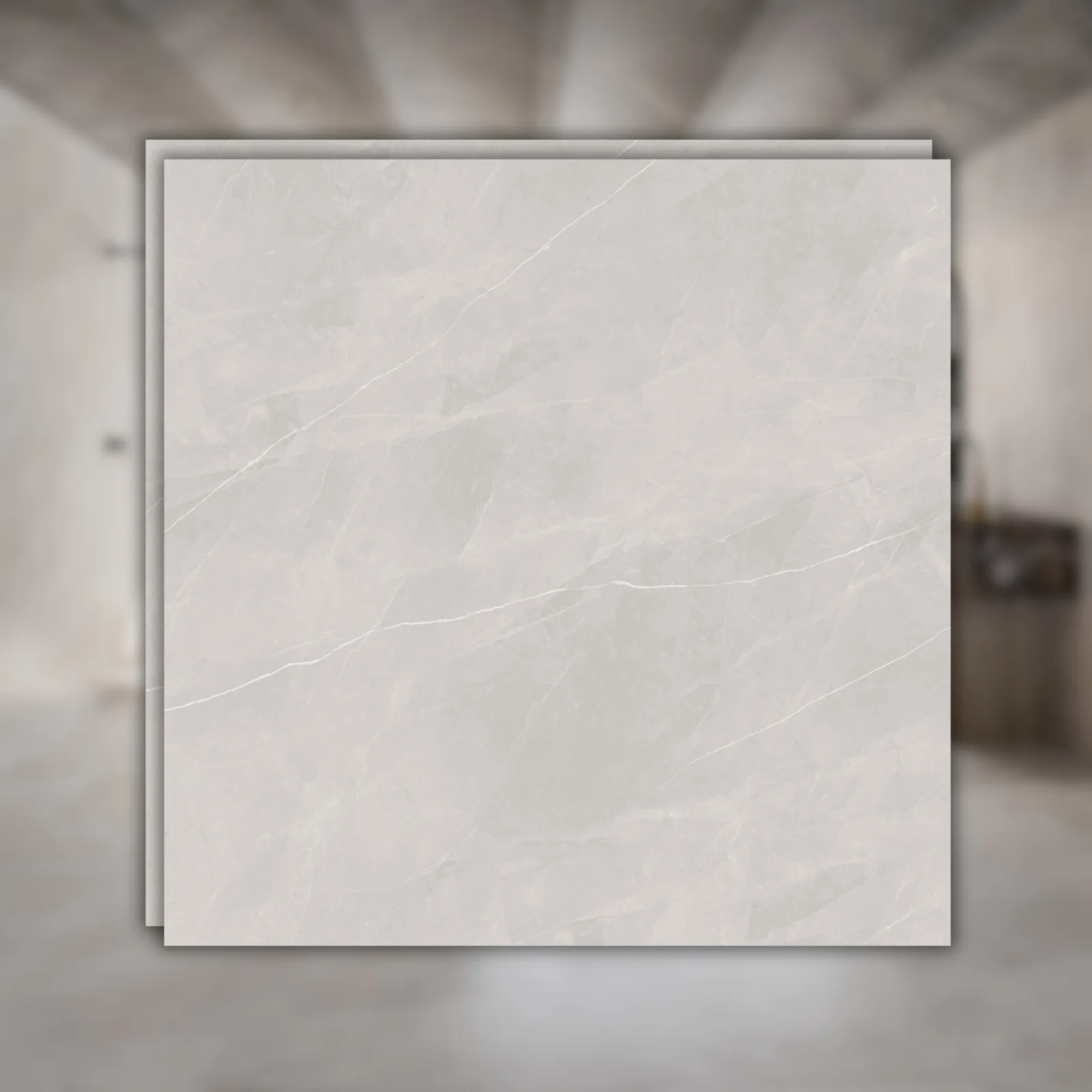 Porcelanato Incepa Ortiz 120x120 Lm Cinza Micro Crystal RET "A"
