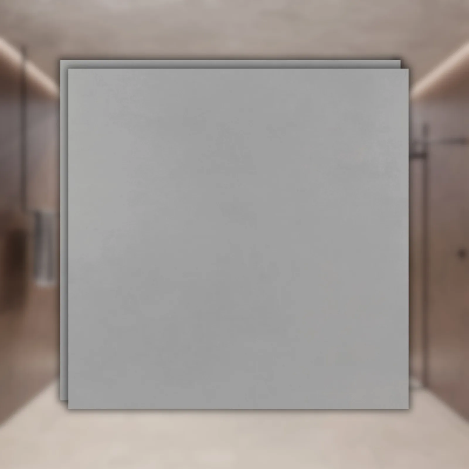 Porcelanato Cinza Acetinado 60x60 Incepa Pro Concrete RET "A"