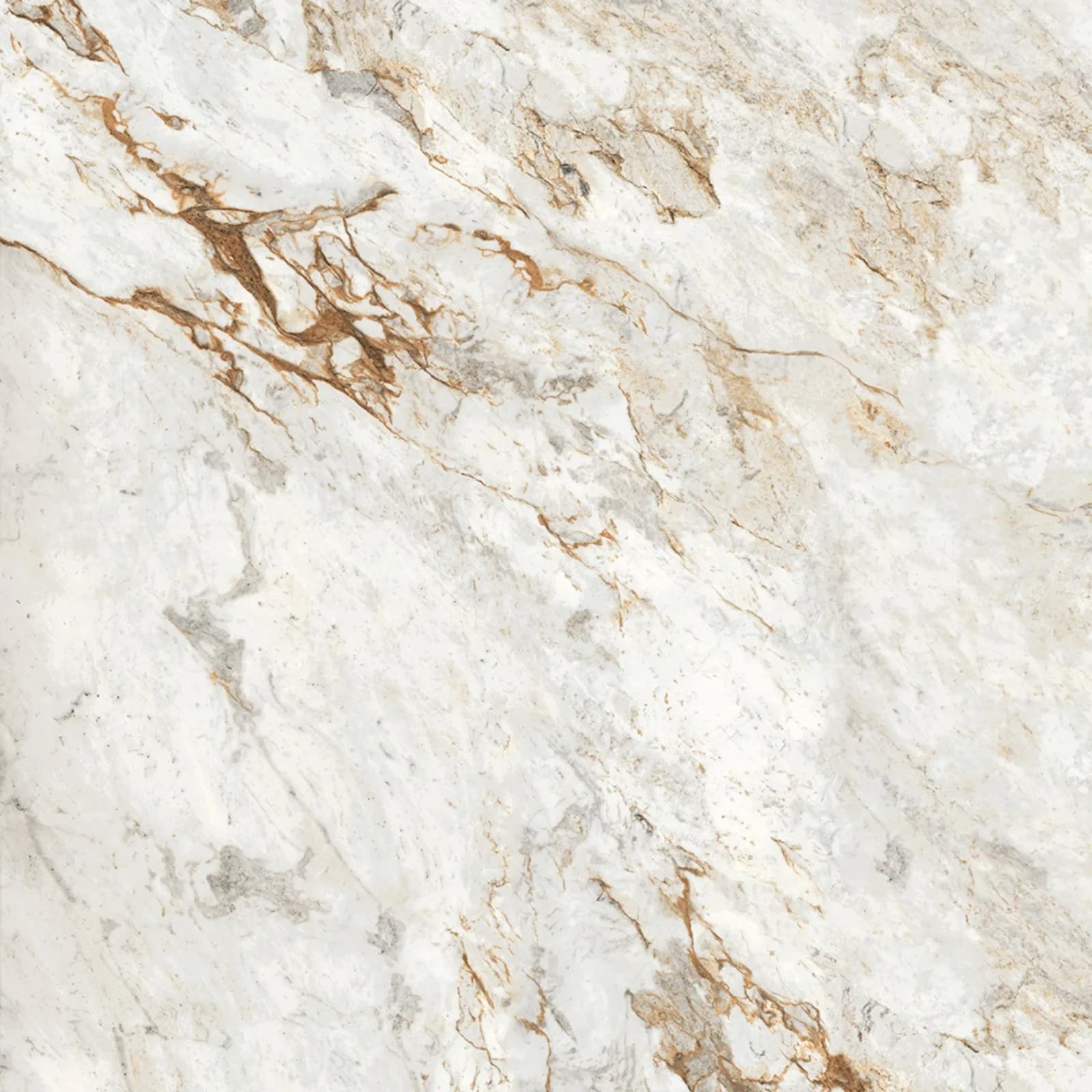 Porcelanato Branco Marmorizado 160x160 Roca Marmore Parana Lm Mc RET "A"