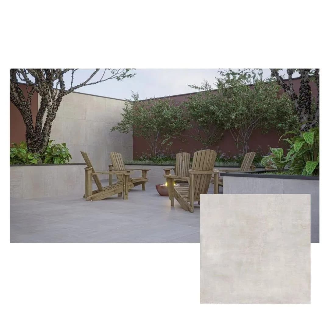 Porcelanato Cimento Castelli Sant Andrea 83x83 Out Plus