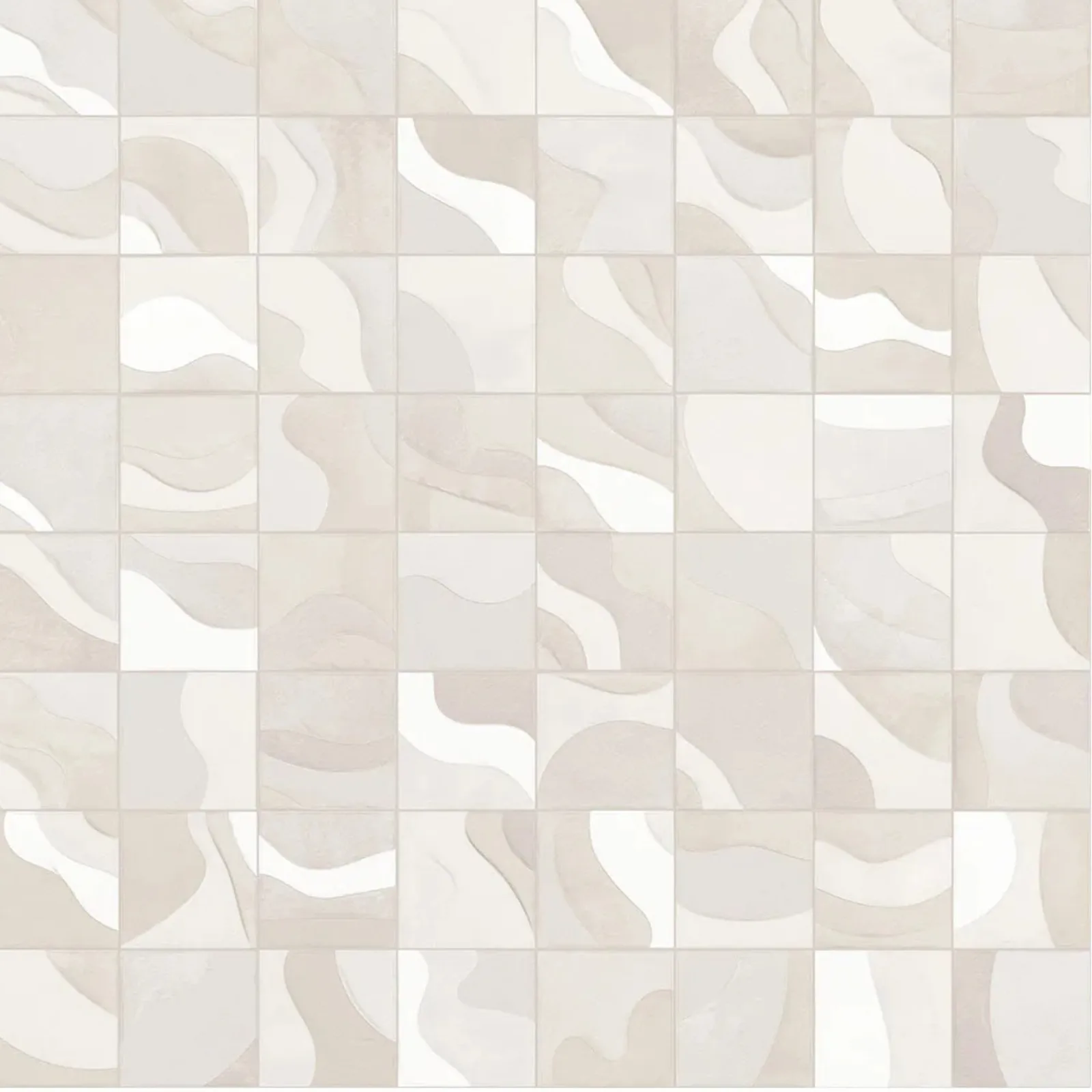 Porcelanato Decorativo Cinza 120x120 Ceusa Patch Ofw Mlx Dd RET "A"