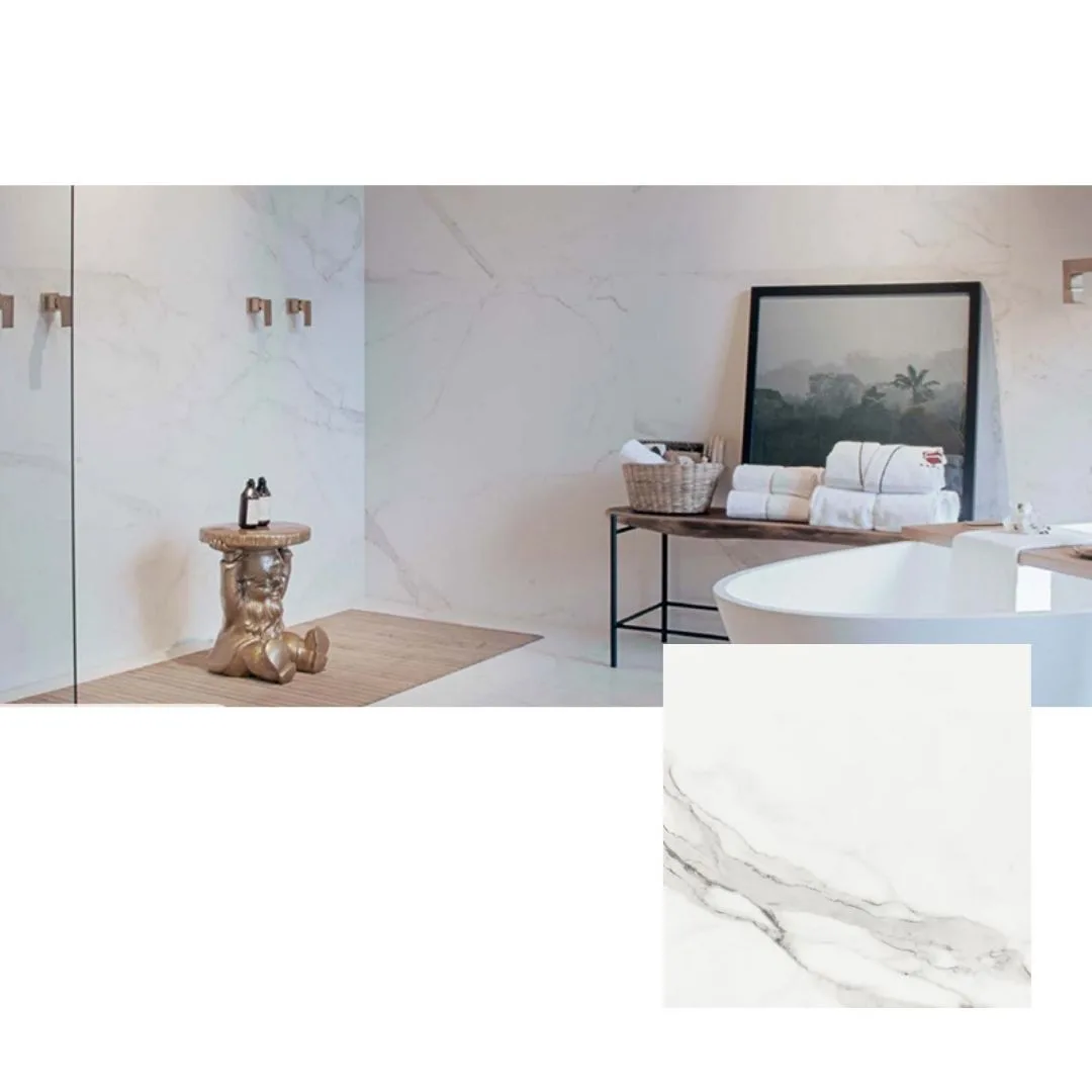 Porcelanato Decortiles Carrara 59x118,2 Acetinado