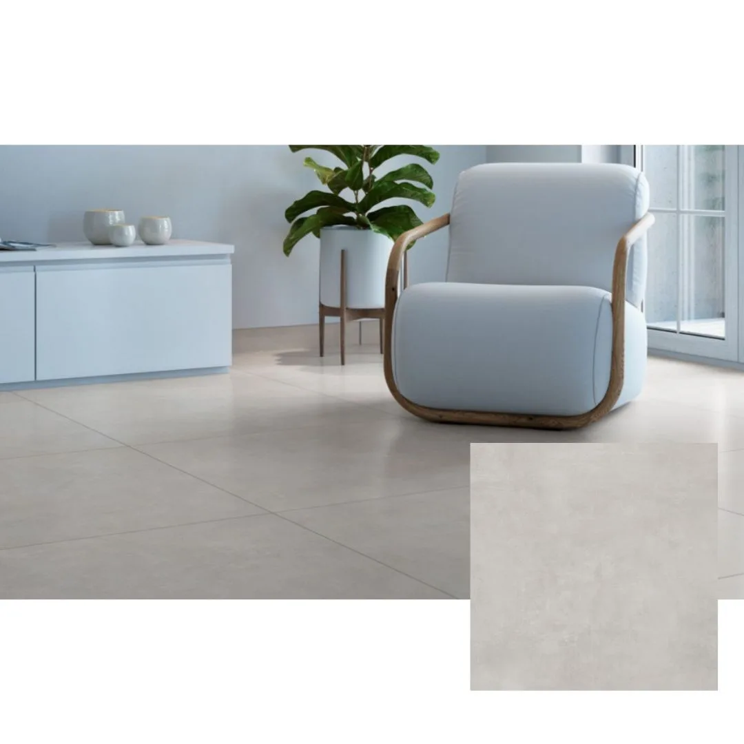 Porcelanato Decortiles Sampa 90x90 "A" RET Cinza
