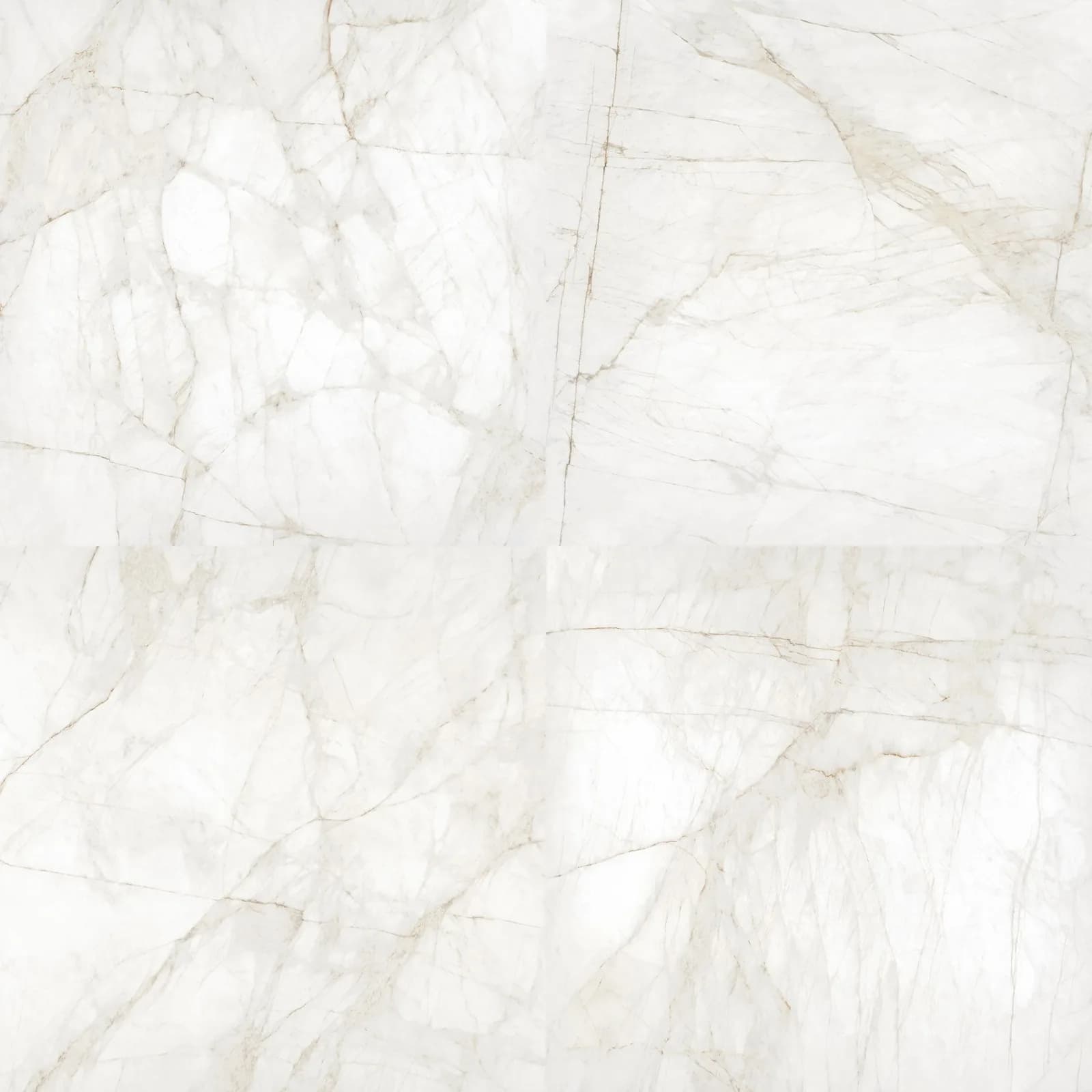 Porcelanato Branco Polido Marmorizado 90X90 Incepa Marmo Real RET "A"