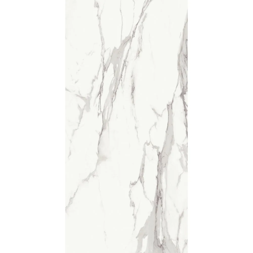 Porcelanato Marmorizado Branco Roca Calacata 120x250 "A" RET LM Mt Light