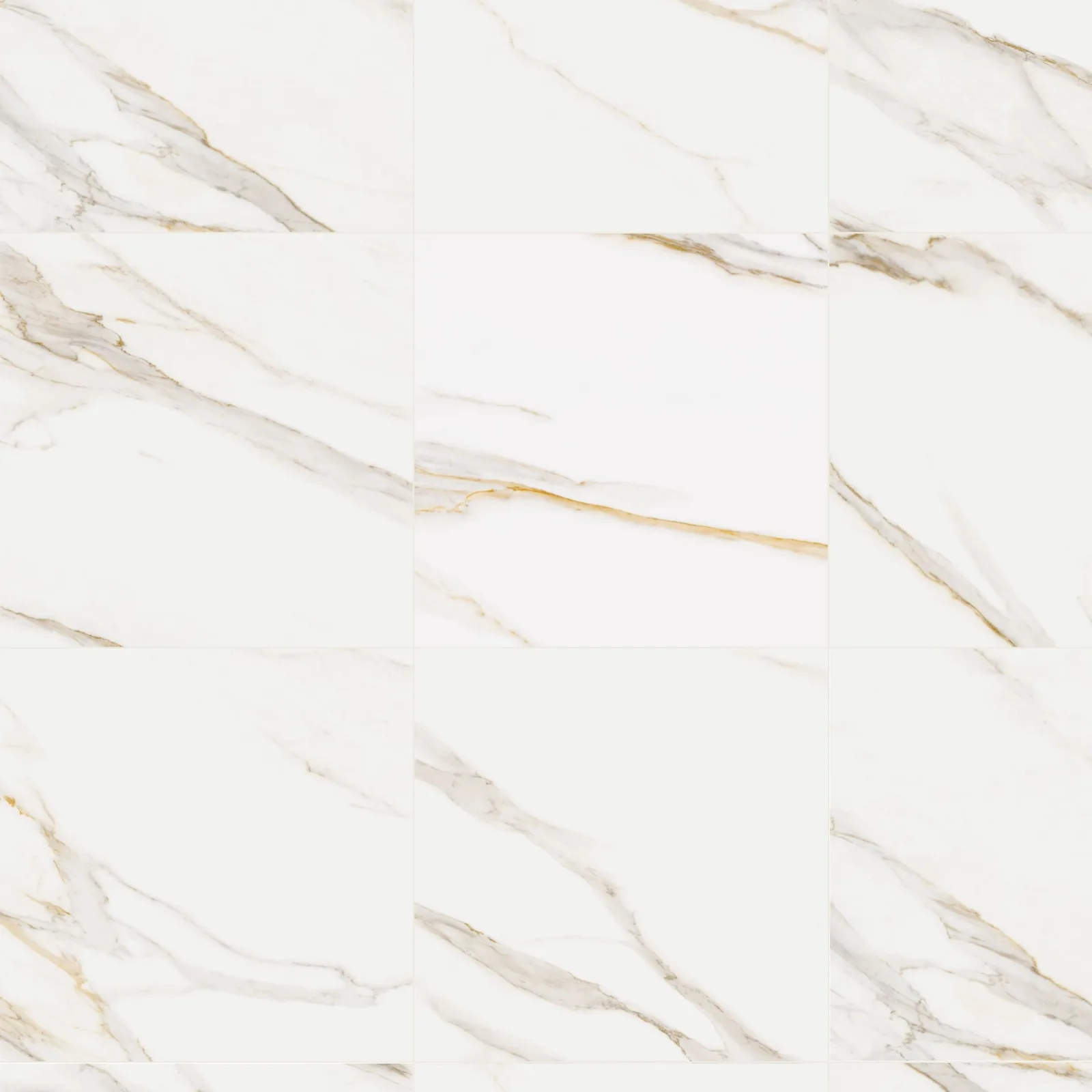 Porcelanato Marmorizado Polido 90x90 Ceusa Calacata Royal RET "A" (foto 2)