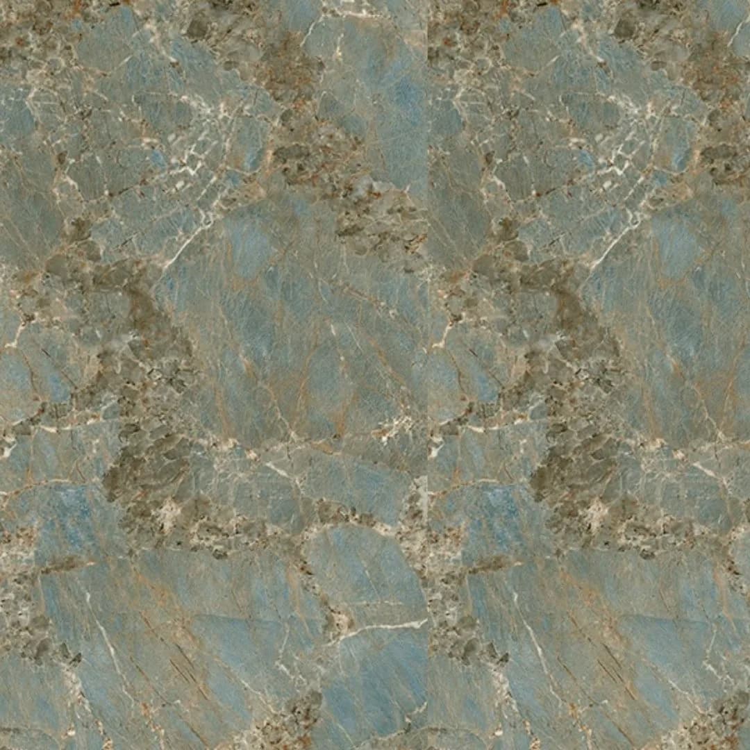 Porcelanato Verde Marmorizado Polido 80,5x140 Villagres Amazonita RET "A" (foto 4)