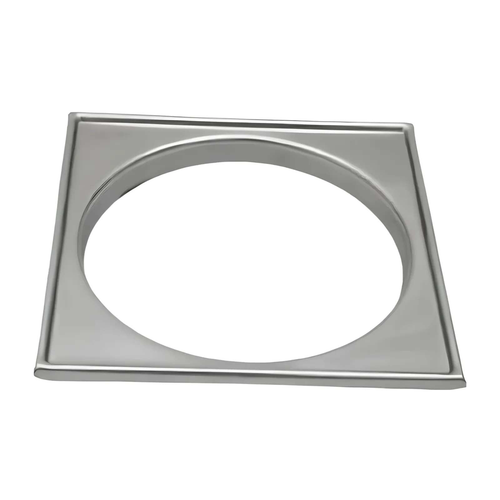 Porta Grelha Quadrada 25x25 Alumínio Invinox 7000