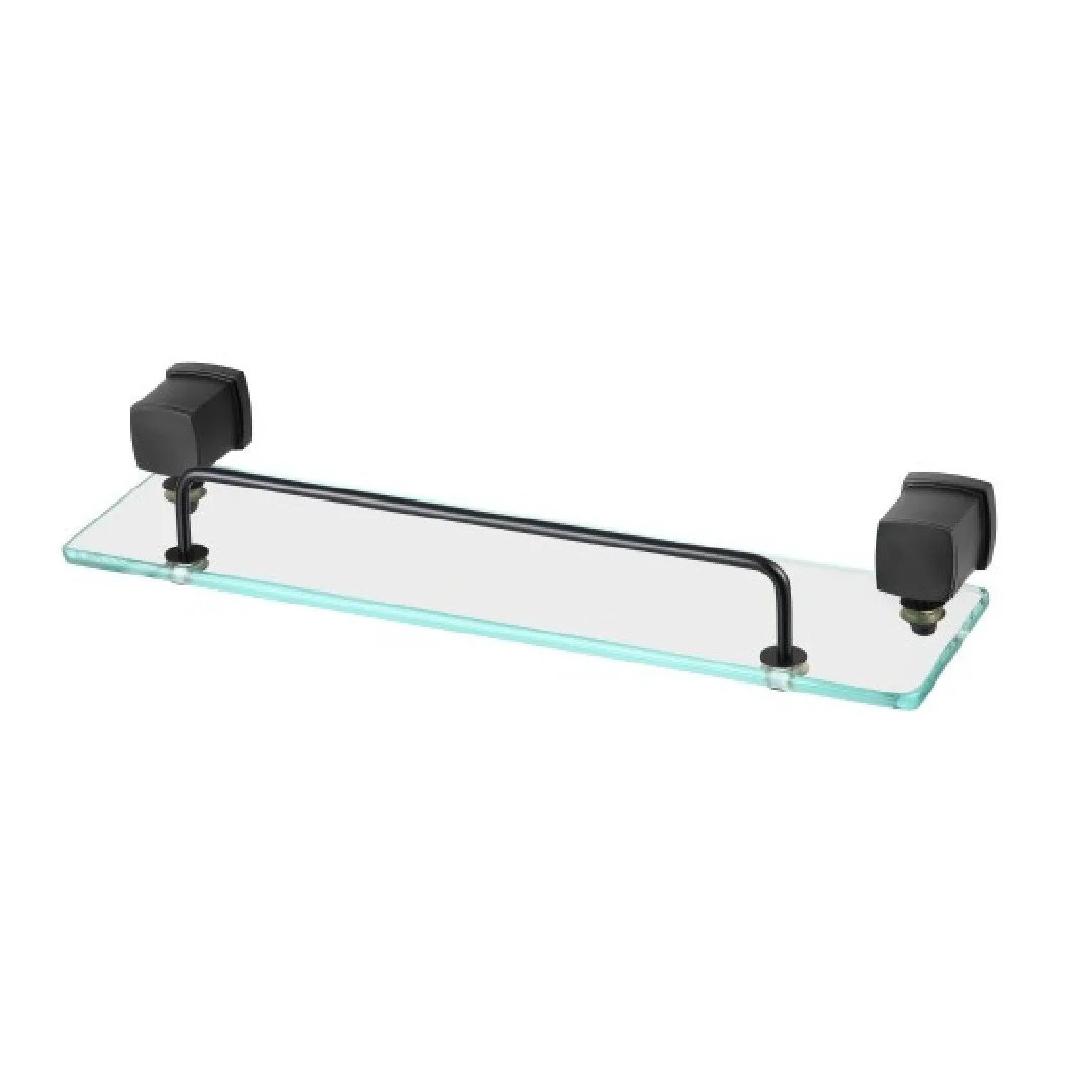 Porta Shampoo Meber Block Preto Matte C38 com Protetor
