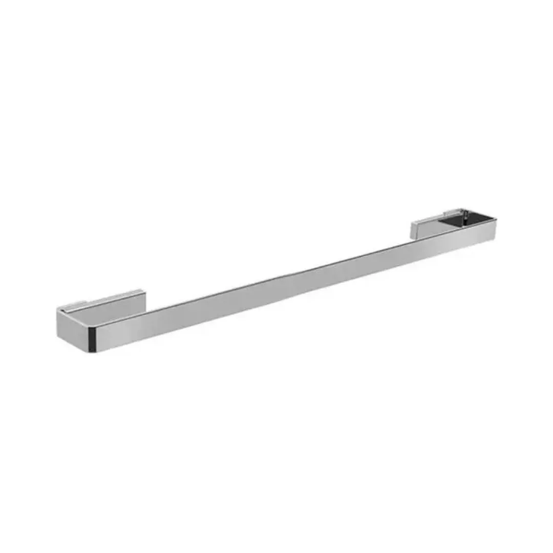 Porta Toalhas 50cm Cromado Polido Zen Spirit