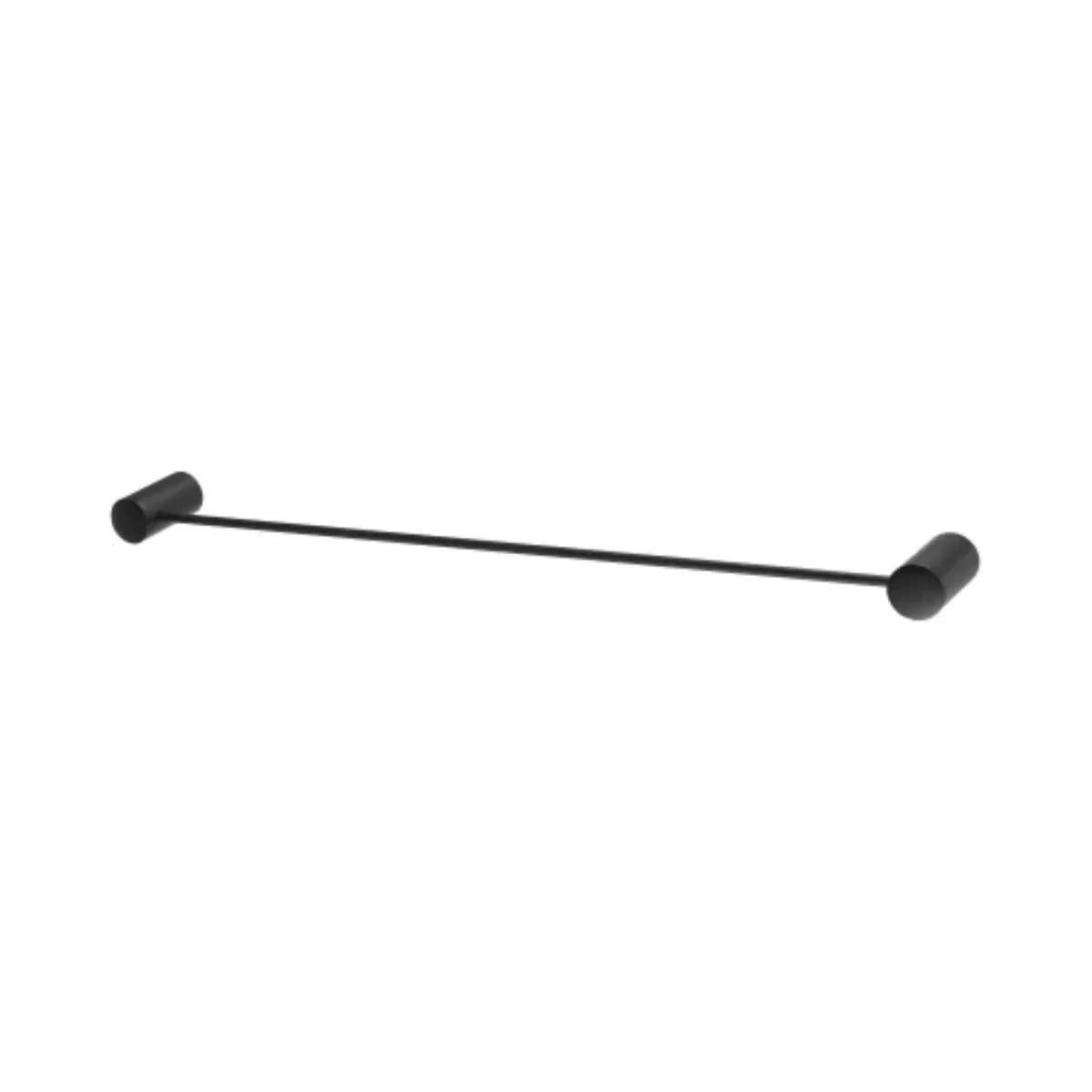Porta Toalhas Barra 62cm Meber Atria 555 36 Preto Matte