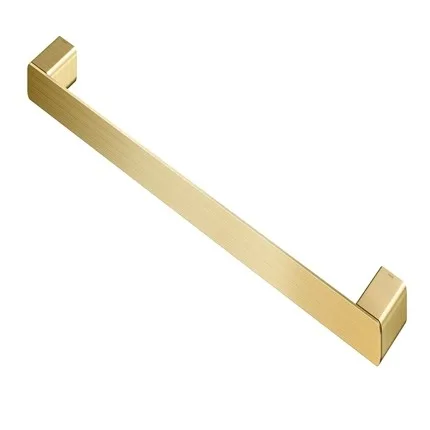Porta Toalhas Bastão Ouro Escovado Docol Flat