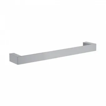 Porta Toalhas Kromma Quadratta 30cm Cromado Barra
