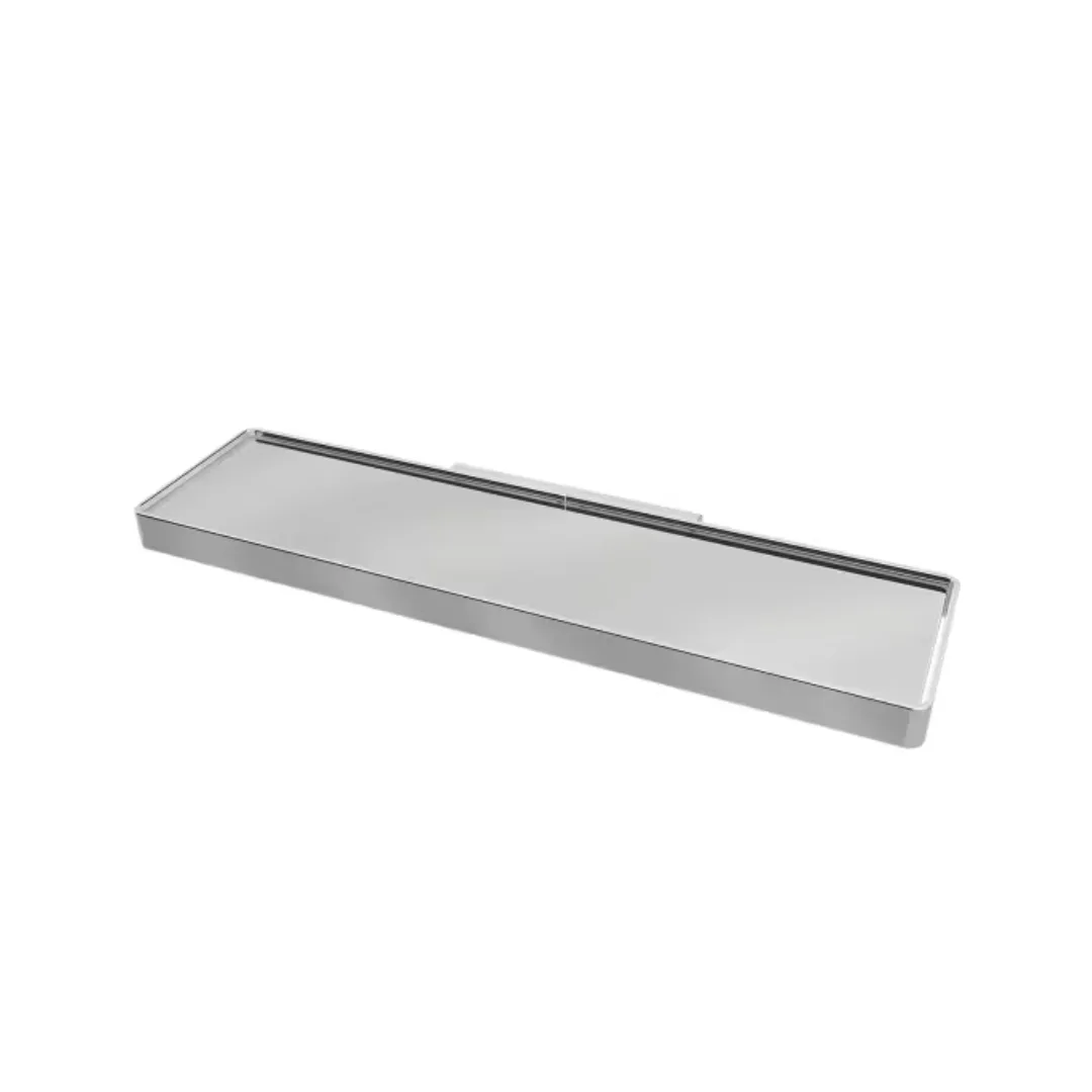Prateleira Zen Spirit Cromado/Polido Inox BA0208