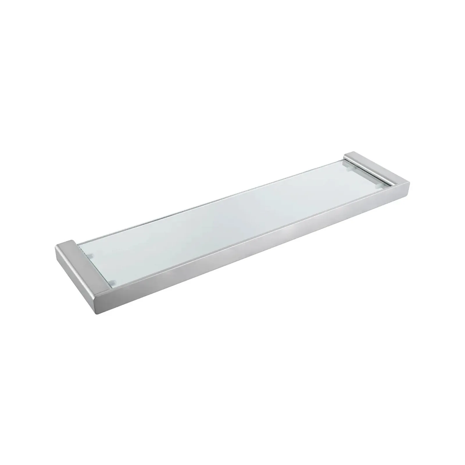 Prateleira com Vidro Chrome Doka Rivvo
