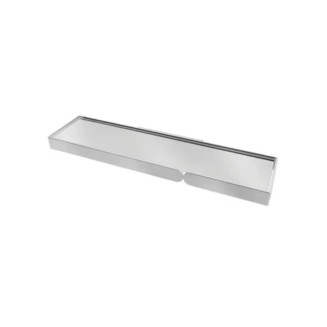 Prateleira Zen Miss Cromo/Polido Inox BA0248