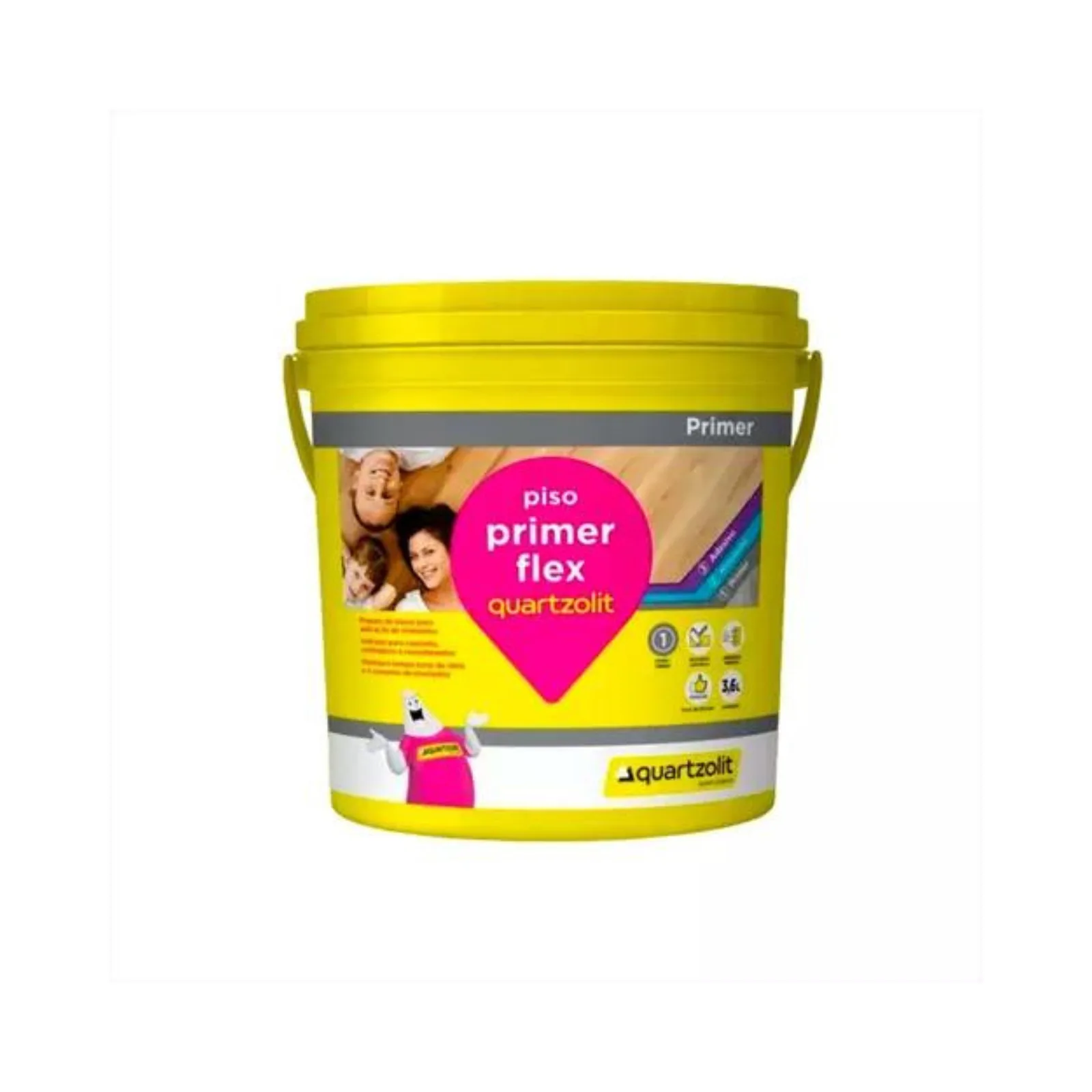 Primer Quartzolit 3,6 Kg Flex (Base e Sobreposição)