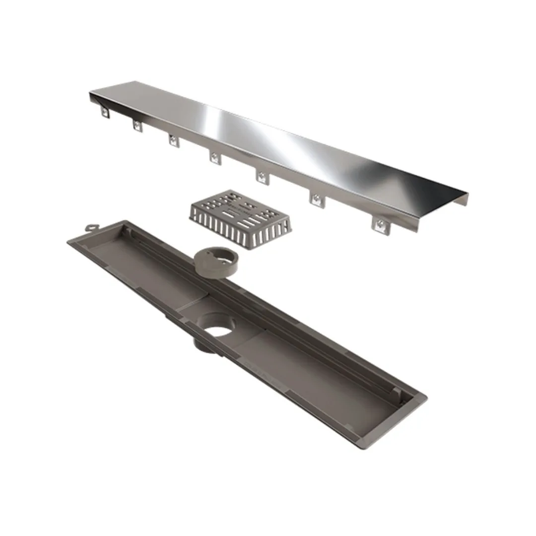 Ralo Tampa Inox Escovado 50 cm Linear Versatille