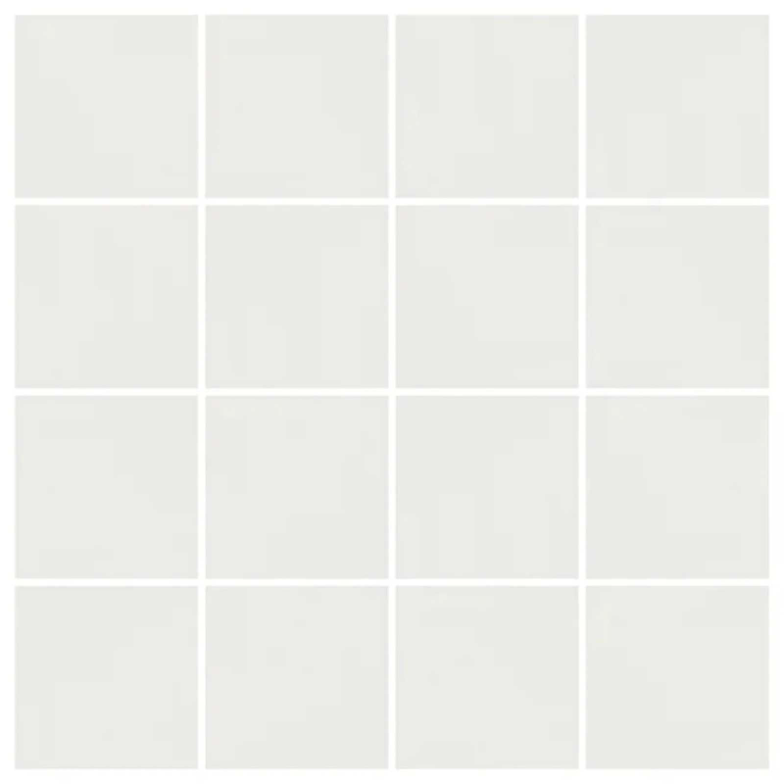 Revestimento Branco Mate 7,5x7,5 Portobello Surfaces (Tela30x30) Glacier (foto 4)