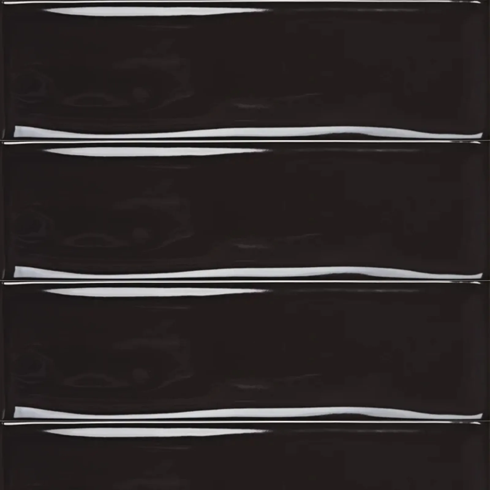 Revestimento Preto Brilho 7x24,4 Portobello Vivant Noir Br Bold "A"