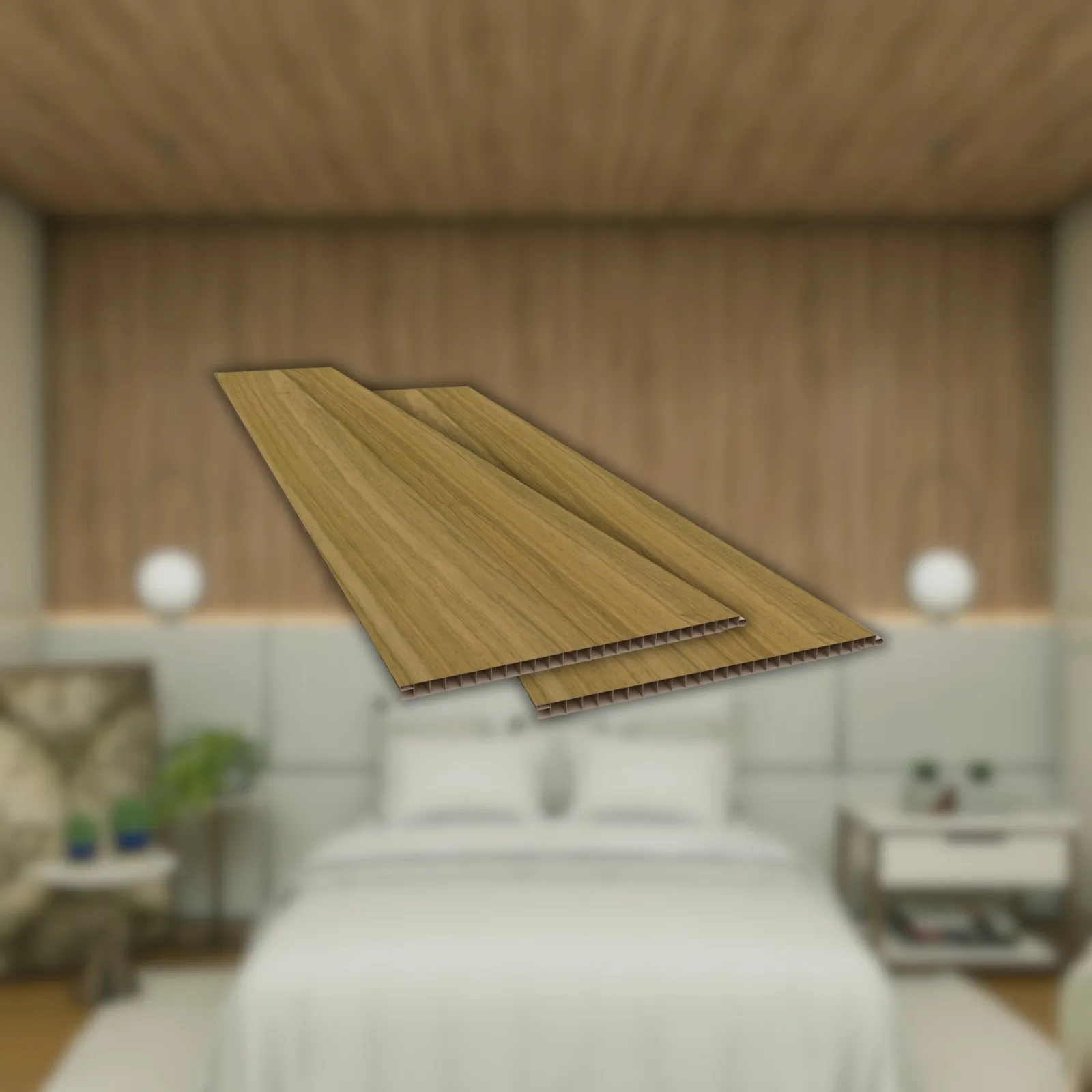 Revestimento Plasbil Revid 25cm 4mt Bez 2 Fosco Base Jatoba