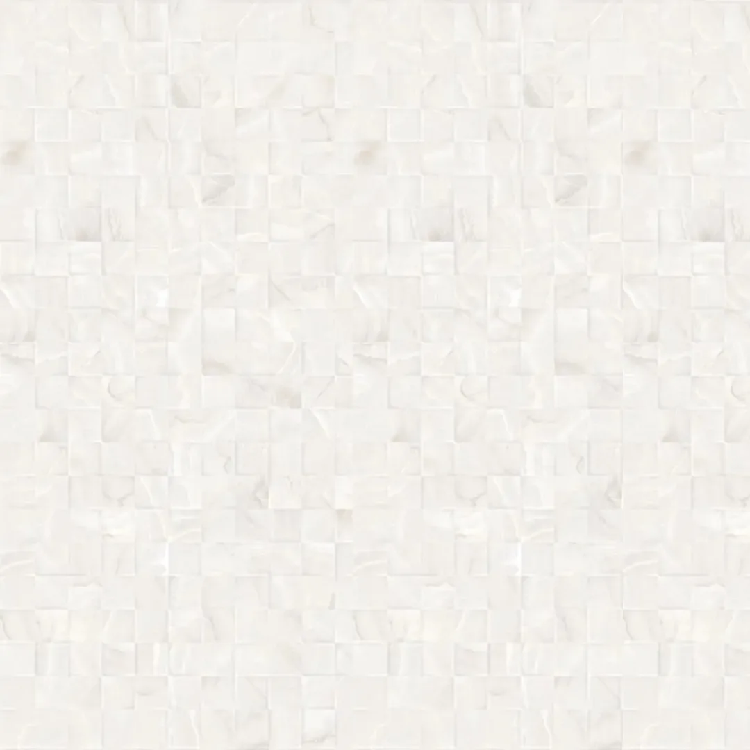 Revestimento Branco Acetinado 45x90 Biancogres Quantum Onix RET "A"