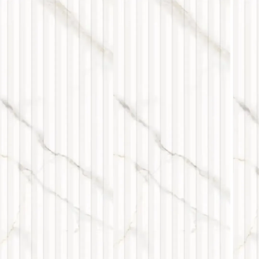 Revestimento Branco Acetinado 45x90 Biancogres Ripa Calacata RET "A"