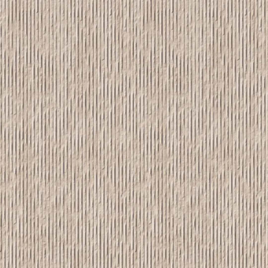Revestimento Greige Acetinado 45x90 Biancogres Rock Travertino Reale RET "A"