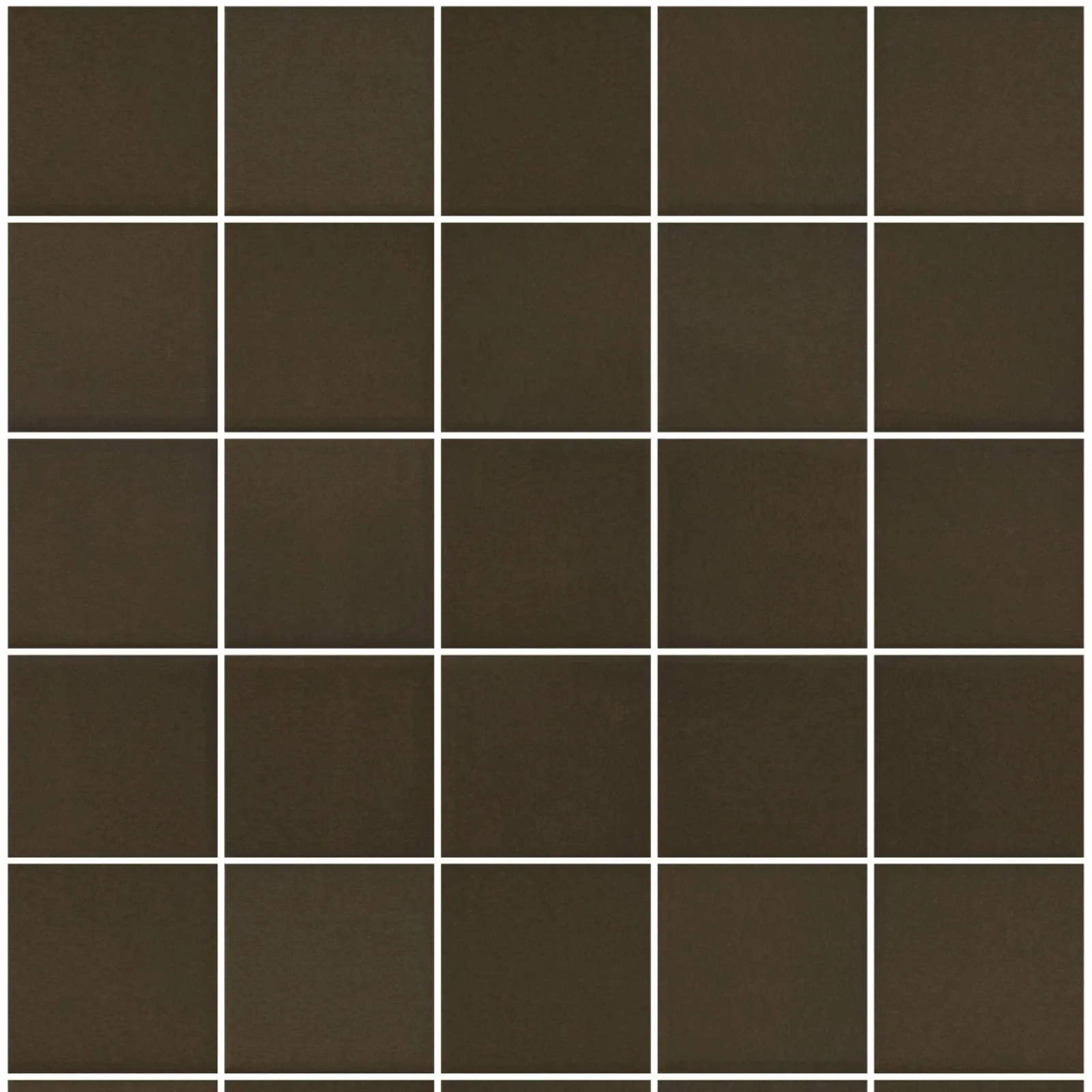 Revestimento Marrom Brilhante 7,5x7,5 Eliane Neutral Espresso Mesh Bold "A" (foto 2)