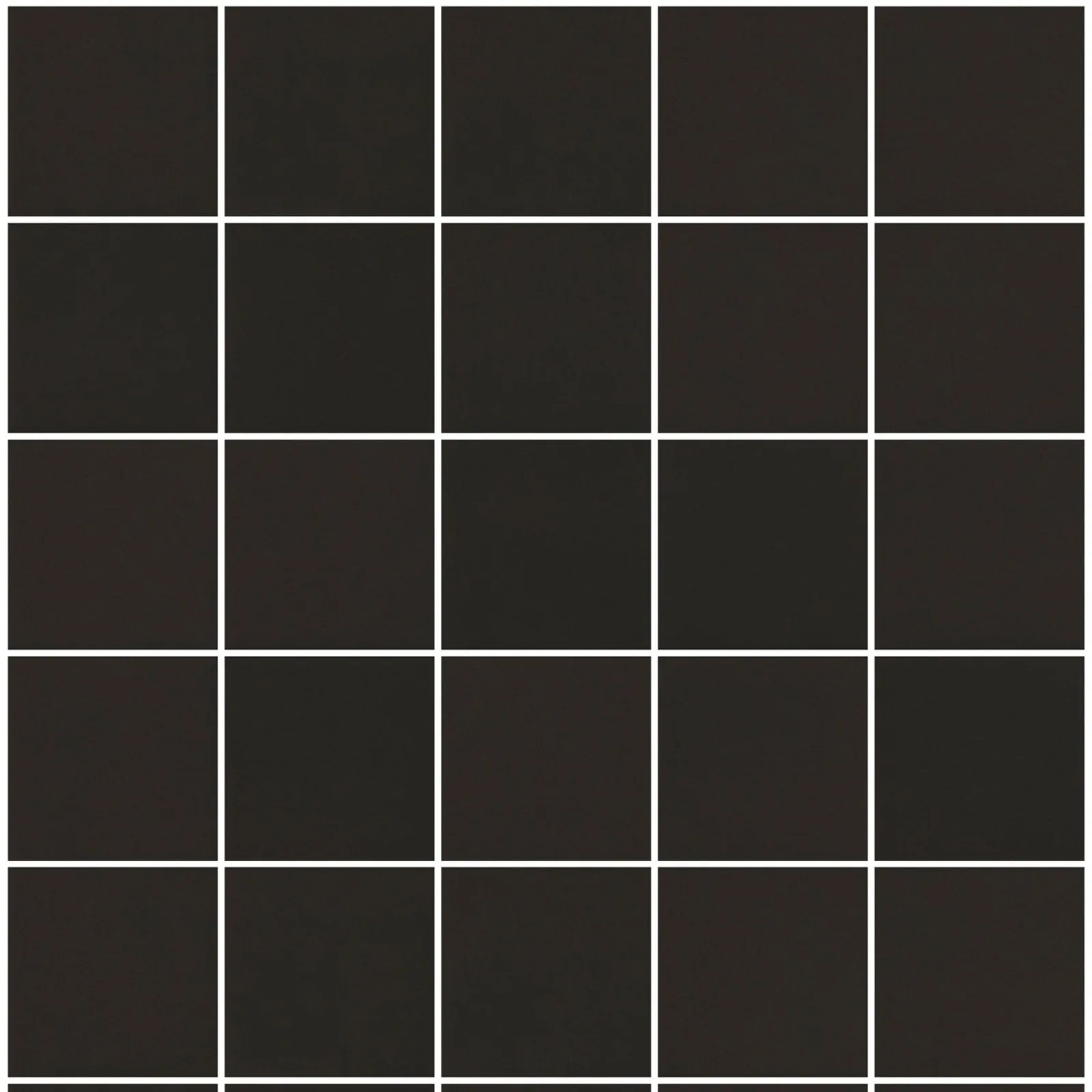 Revestimento Preto 7,5x7,5 Eliane Neutral Ebano Mesh Mate RET "A"