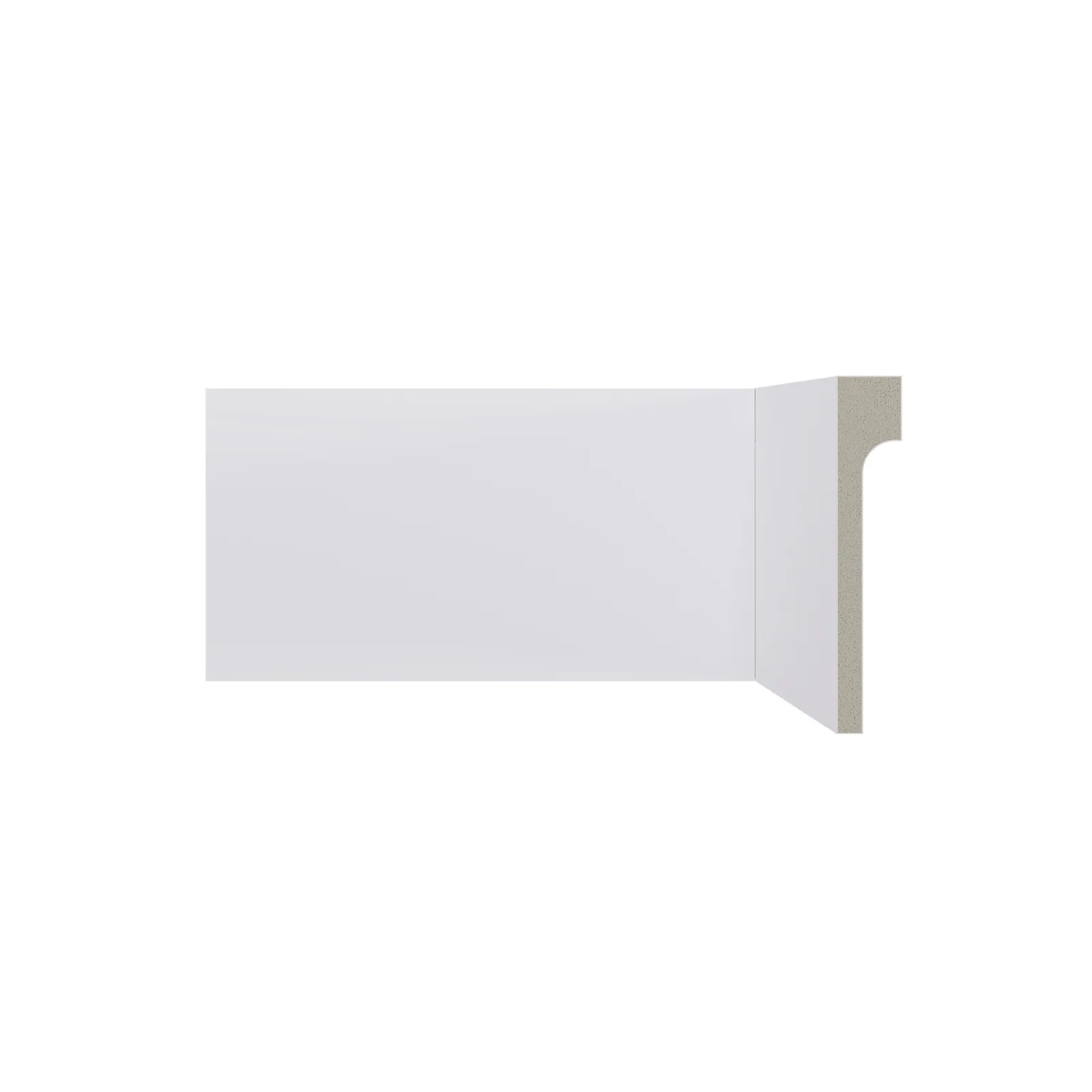 Rodapé Poliestireno Santa Luzia 11cm 548 Reforma Barra com 2,40ml