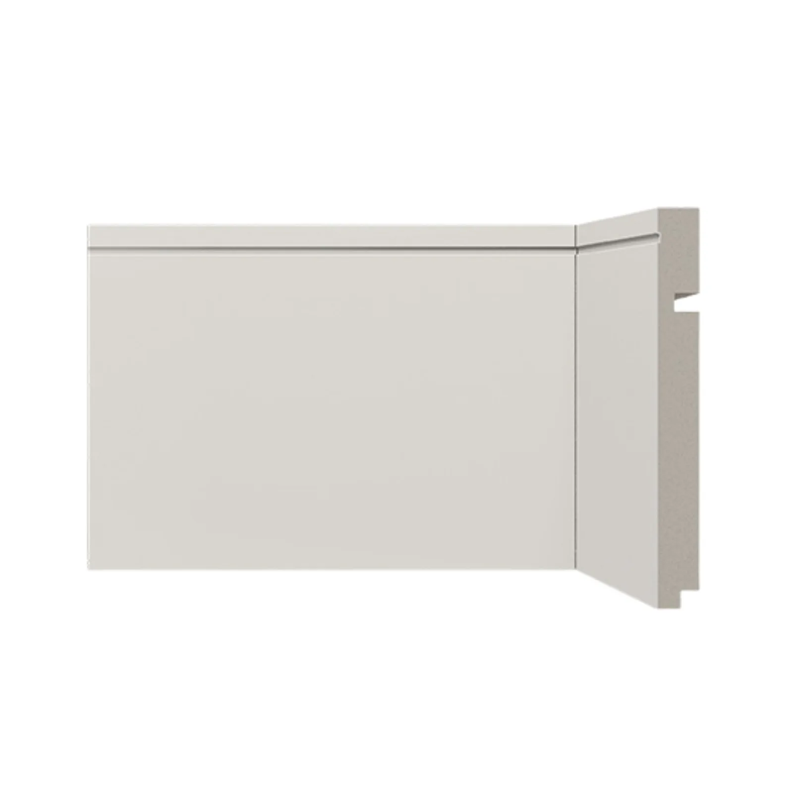 Rodapé Poliestireno Santa Luzia 15cm 518 Barra 2,40ml Fendi