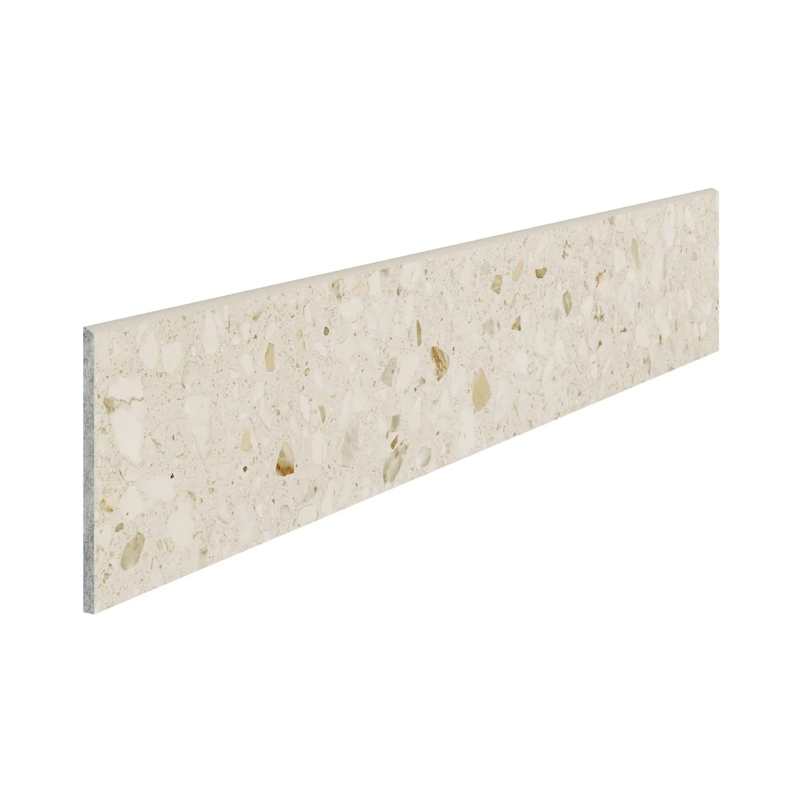 Rodapé Portobello 20x120 Samba Rock 20x120 Off White St RET "A"