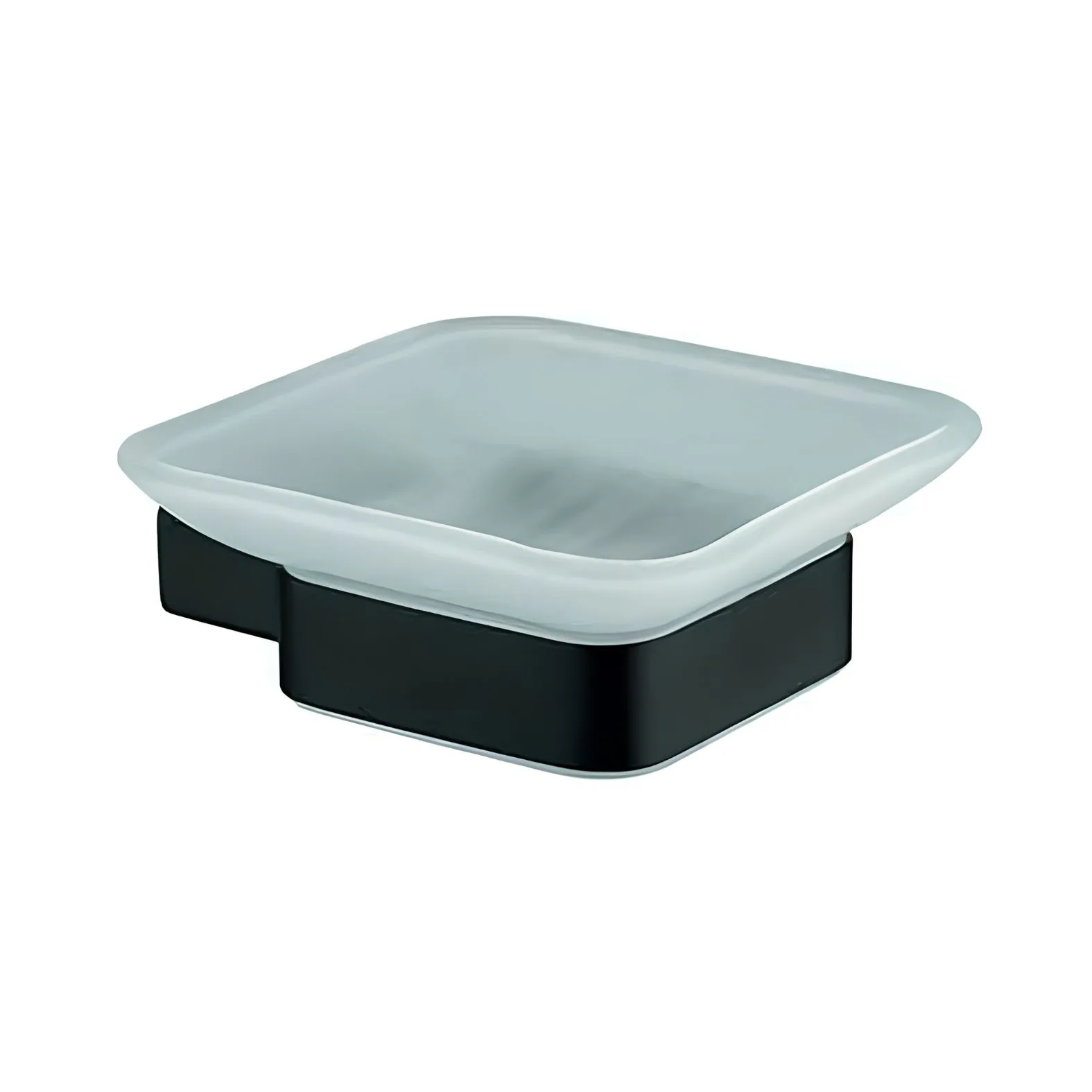 Saboneteira de parede Lexxa Bagno Preto Fosco