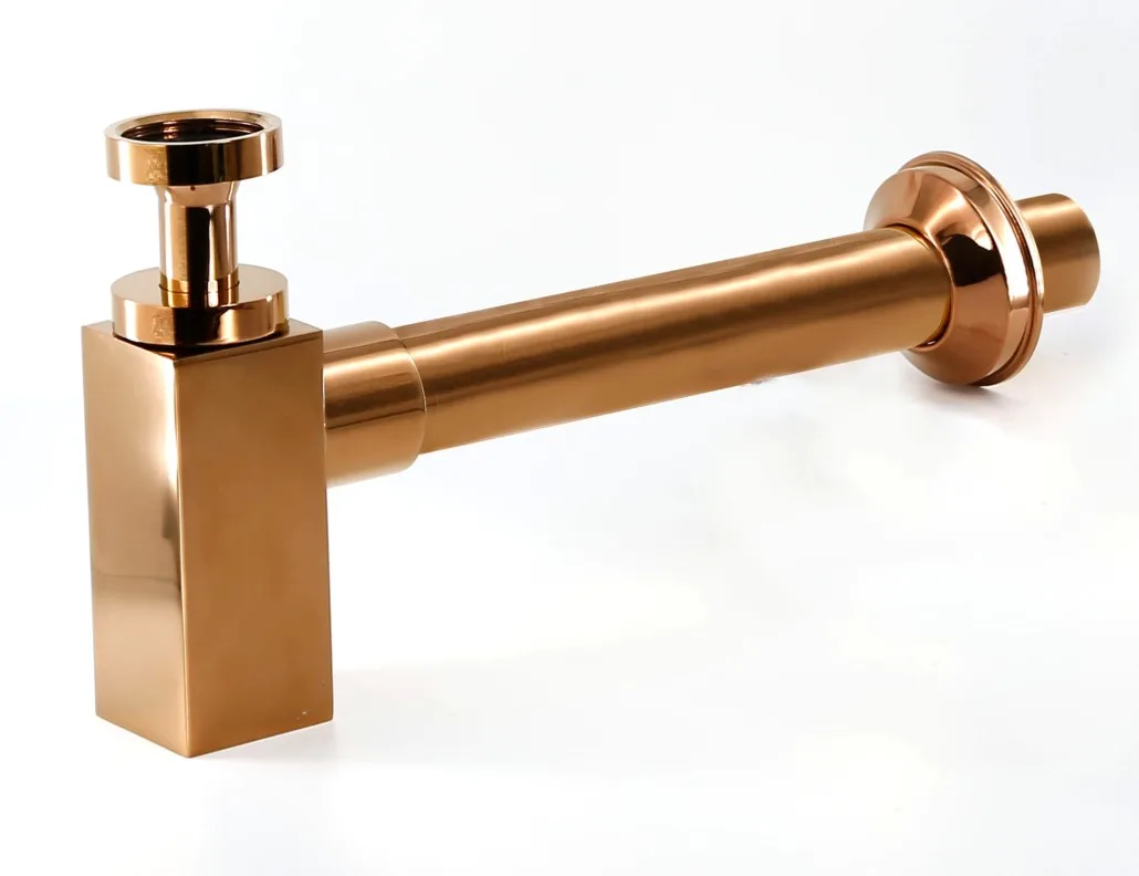 Sifão 1 1/4" Rosé Gold Lexxa Bagno LX59114RG
