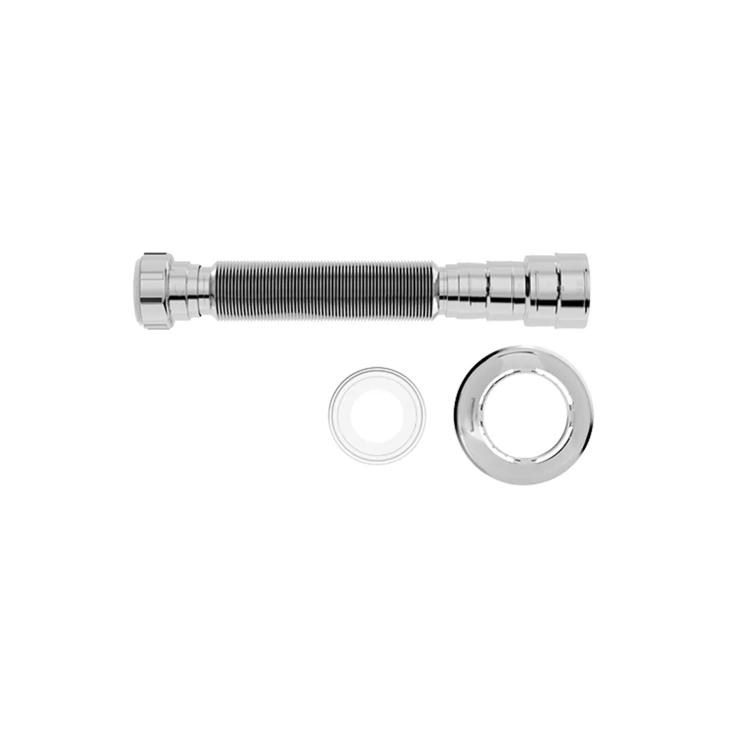 Sifão Plástico Blukit Universal Extensivo Cromado