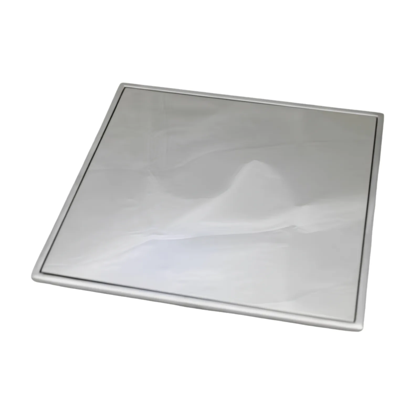Tampa Cega Quadrada Inox Polida 25x25 Invinox 7001