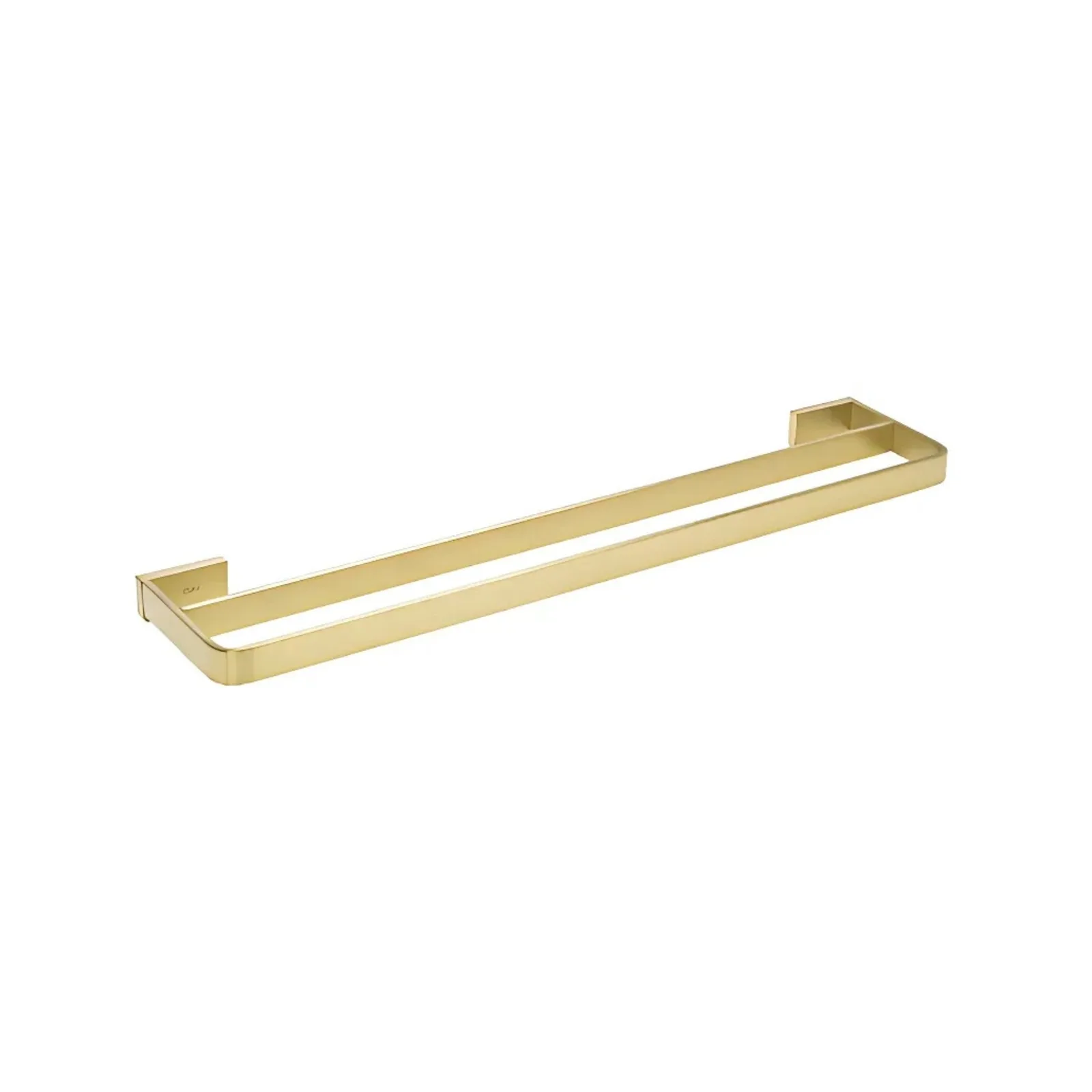 Toalheiro Duplo De Parede Brushed Gold Doka Rainbow